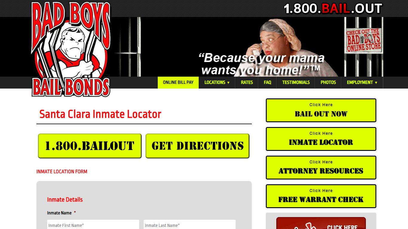 Santa Clara Inmate Locator | Inmate Information in Santa Clara